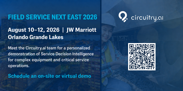 Circuitry.ai Field Service East 2026 banner