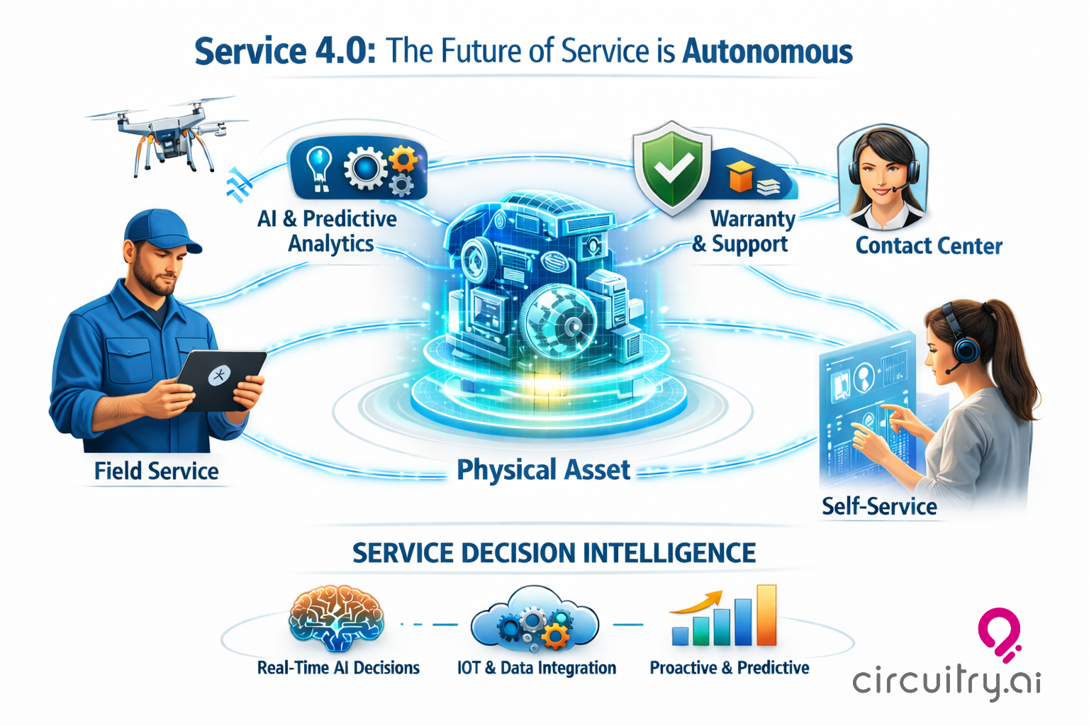 Circuitry.ai Service 4.0 - Service Decision Intelligence
