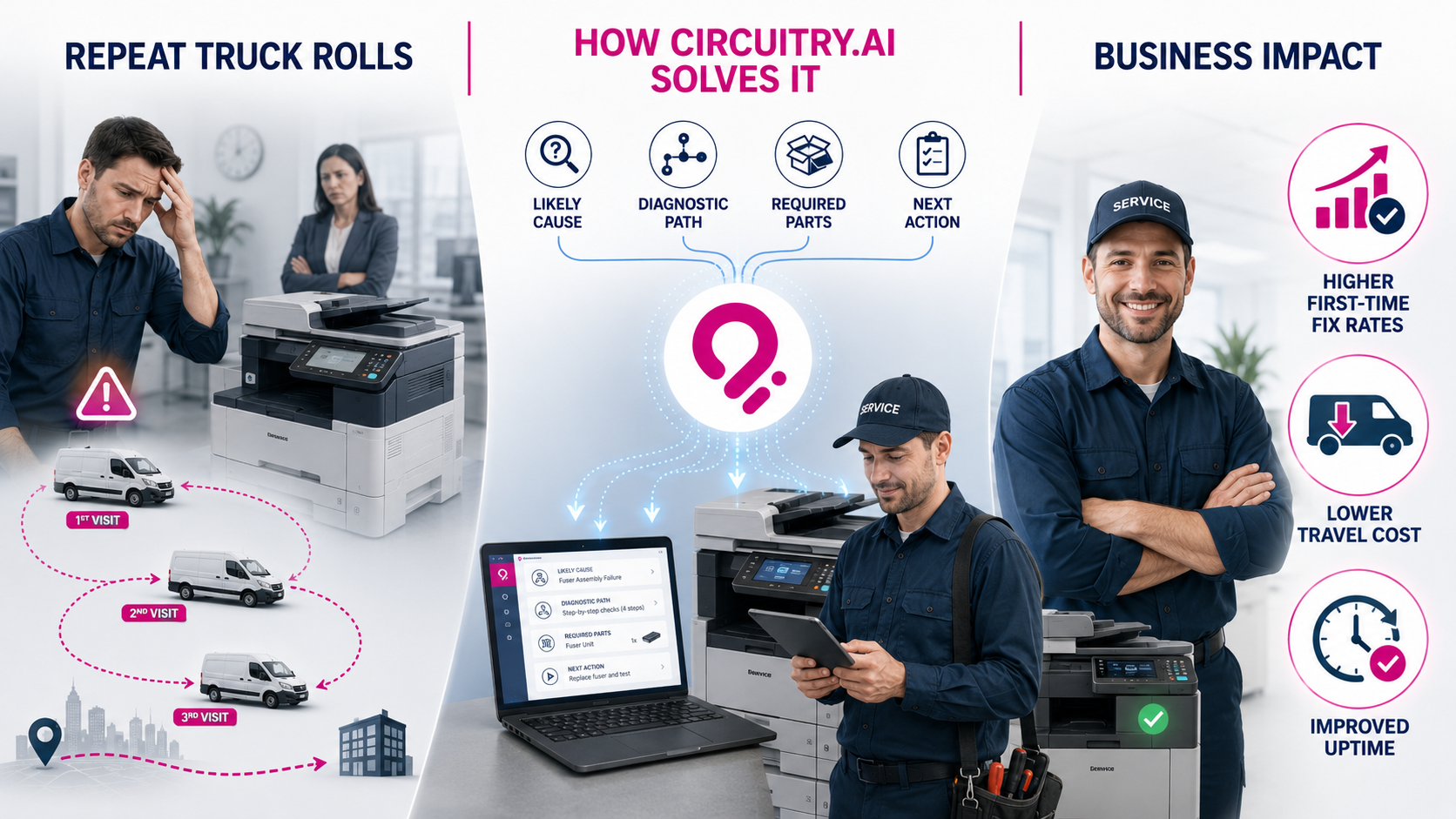 Circuitry.ai reducing the truck rolls