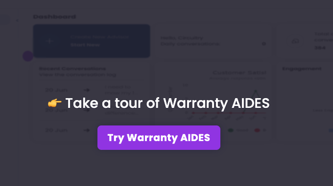 take an interactive tour of warranty aides