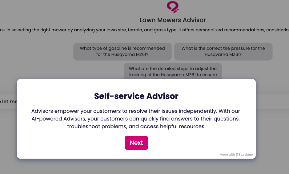 service aidvisor self-service