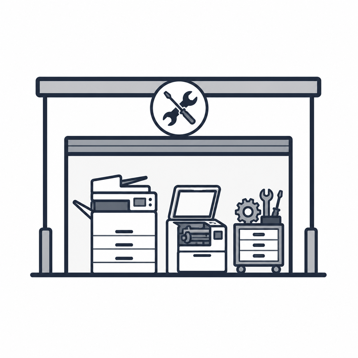 Servicer Repair Depot Printer and Imaging