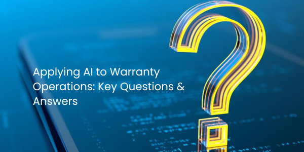 applying ai to warranty operations