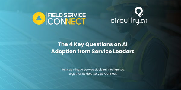 the key questions answered on AI adoption from service leaders