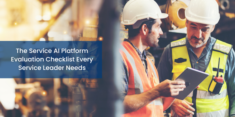 the essential service ai platform evaluation checklist